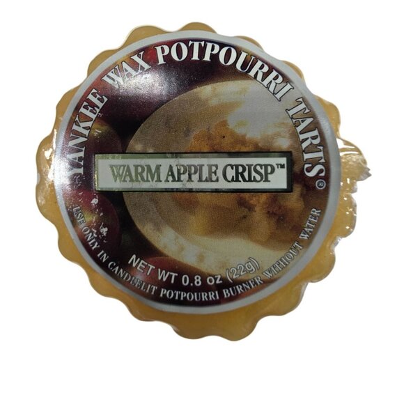 Yankee Candle Wax Tarts Set Of 4 Warm Apple Crisp Home Sweet Home Scents - Picture 2 of 4